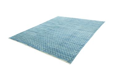 Designer Rug - 285 x 237 cm - light blue