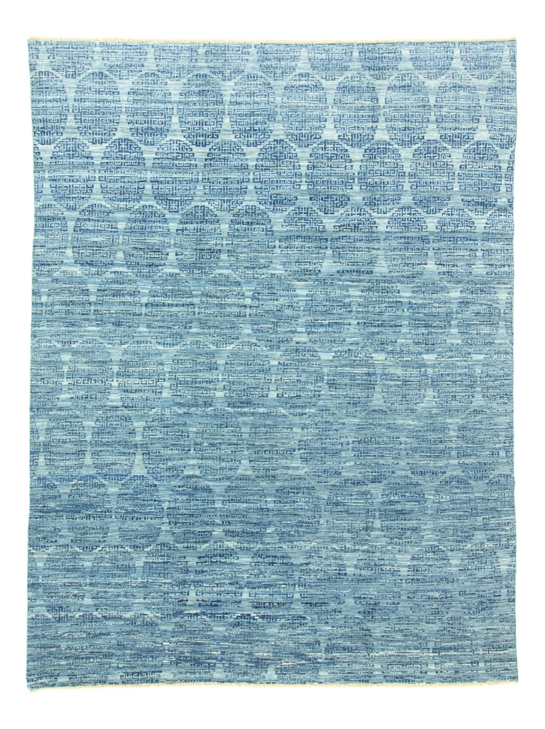 Designer Rug - 303 x 243 cm - light blue