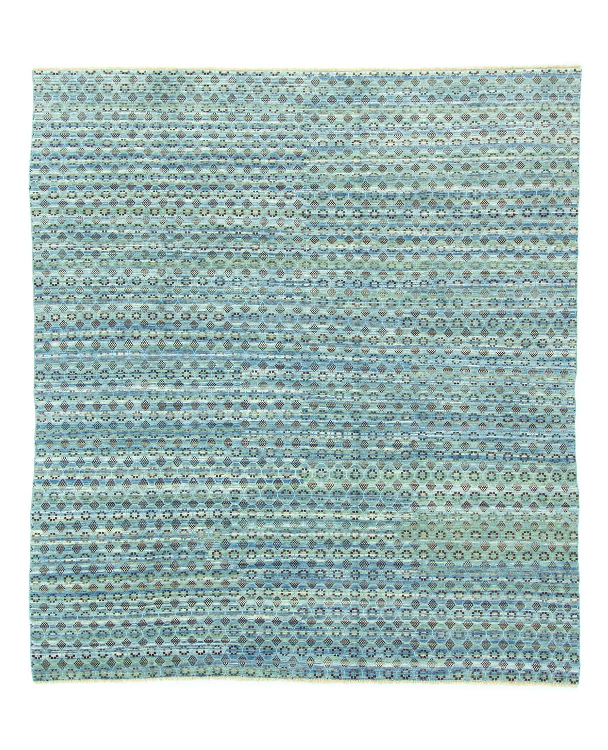 Designer Rug - 270 x 244 cm - light blue