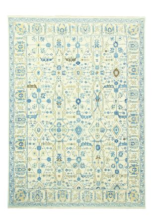 Designer Rug - 434 x 310 cm - light blue