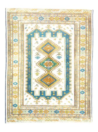 Turkaman Rug - 173 x 132 cm - beige