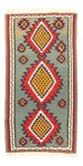 Kelim Rug - Old - 200 x 106 cm - green