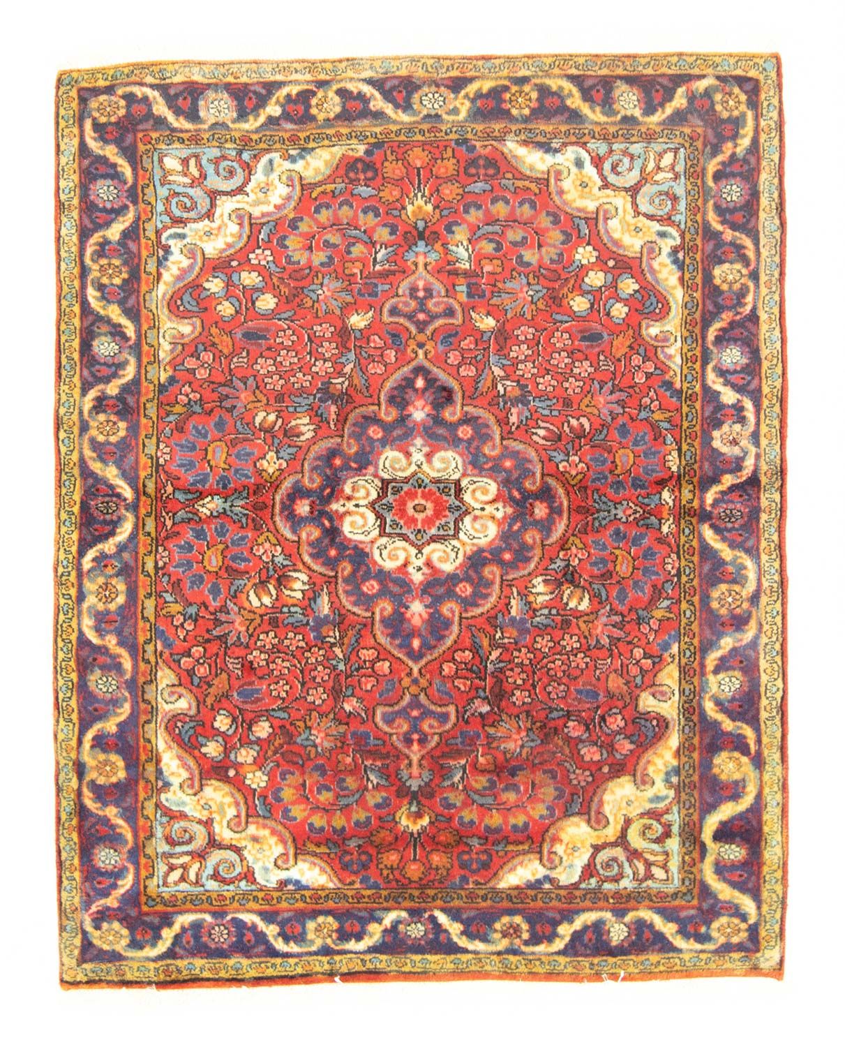 Perser Rug - Nomadic - 140 x 110 cm - red