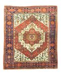 Perser Rug - Nomadic - 149 x 119 cm - orange