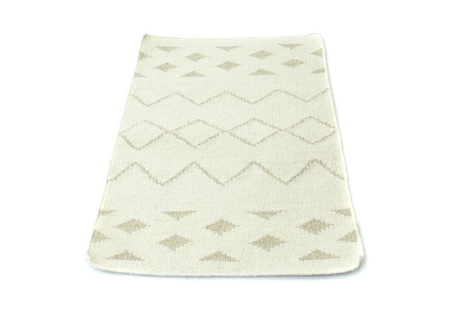 Kelim Rug - Trendy - 94 x 62 cm - beige