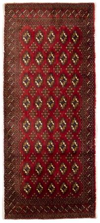 Turkaman Rug - 130 x 60 cm - red