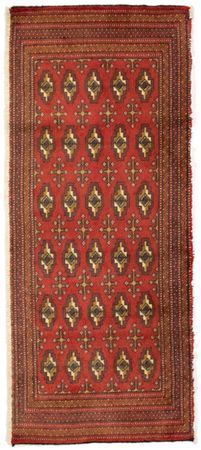 Turkaman Rug - 130 x 60 cm - red