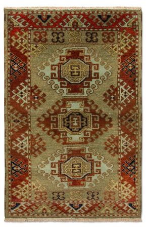 Oriental Rug - 151 x 95 cm - green