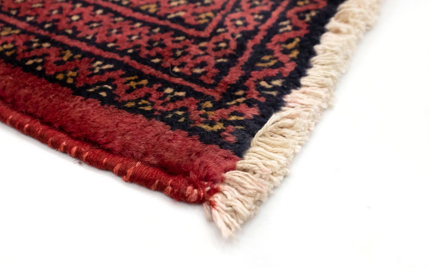 Turkaman Rug - 130 x 60 cm - red