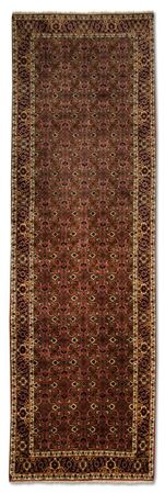 Runner Perser Rug - Bidjar - 301 x 87 cm - red