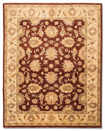 Ziegler Rug - 219 x 178 cm - bordeaux red