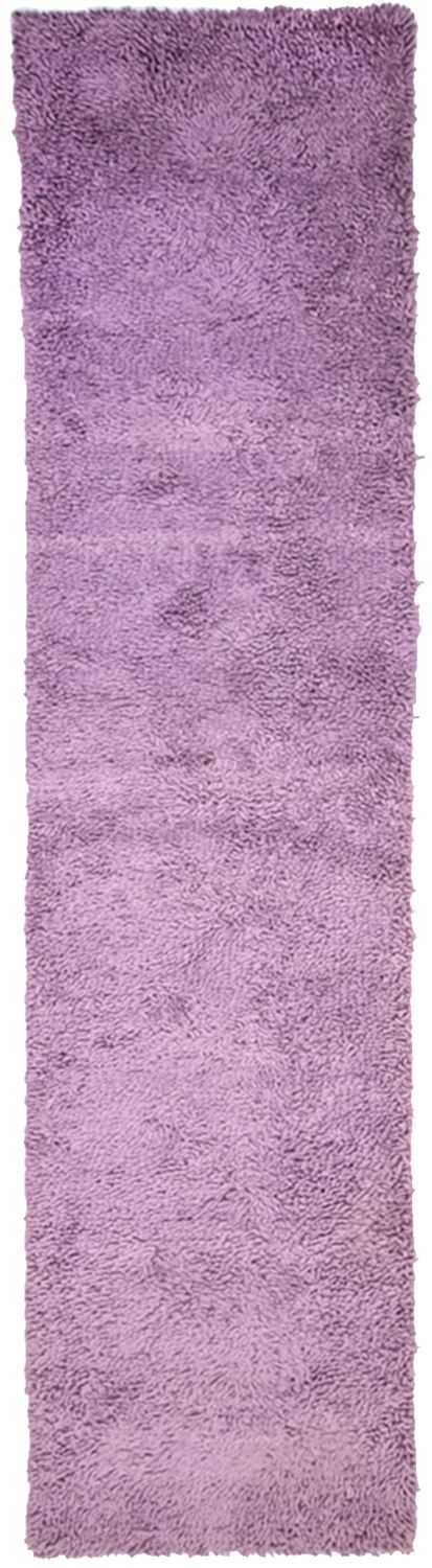 Runner High-Pile Rug - 315 x 79 cm - purple