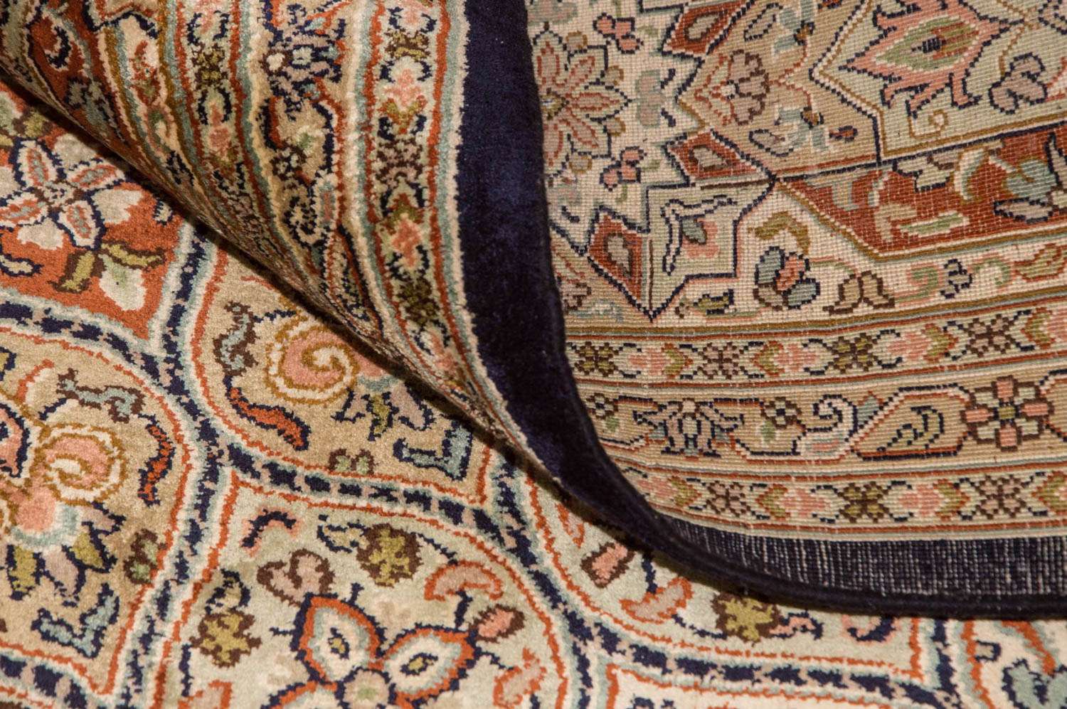 Silk Rug - Kashmir Silk - 287 x 197 cm - multicolored