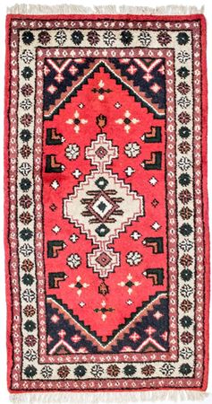 Oriental Rug - 160 x 90 cm - red