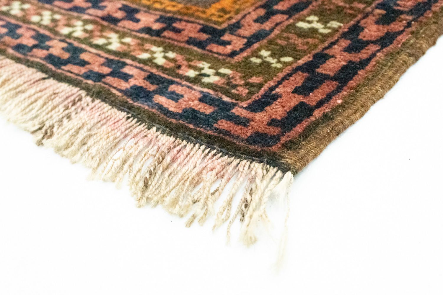 Afghan Rug - 64 x 47 cm - multicolored