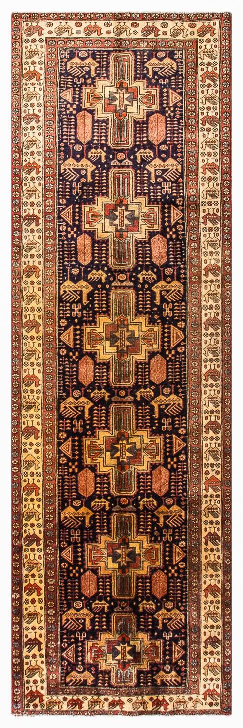 Runner Perser Rug - Nomadic - 326 x 98 cm - dark blue