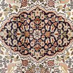 Silk Rug - Kashmir Silk - 190 x 123 cm - beige