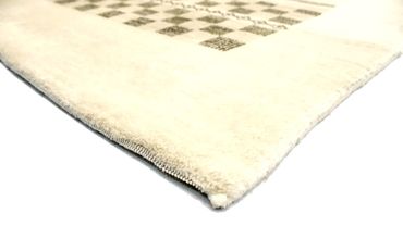 Gabbeh Rug - Loribaft Perser - 199 x 142 cm - beige