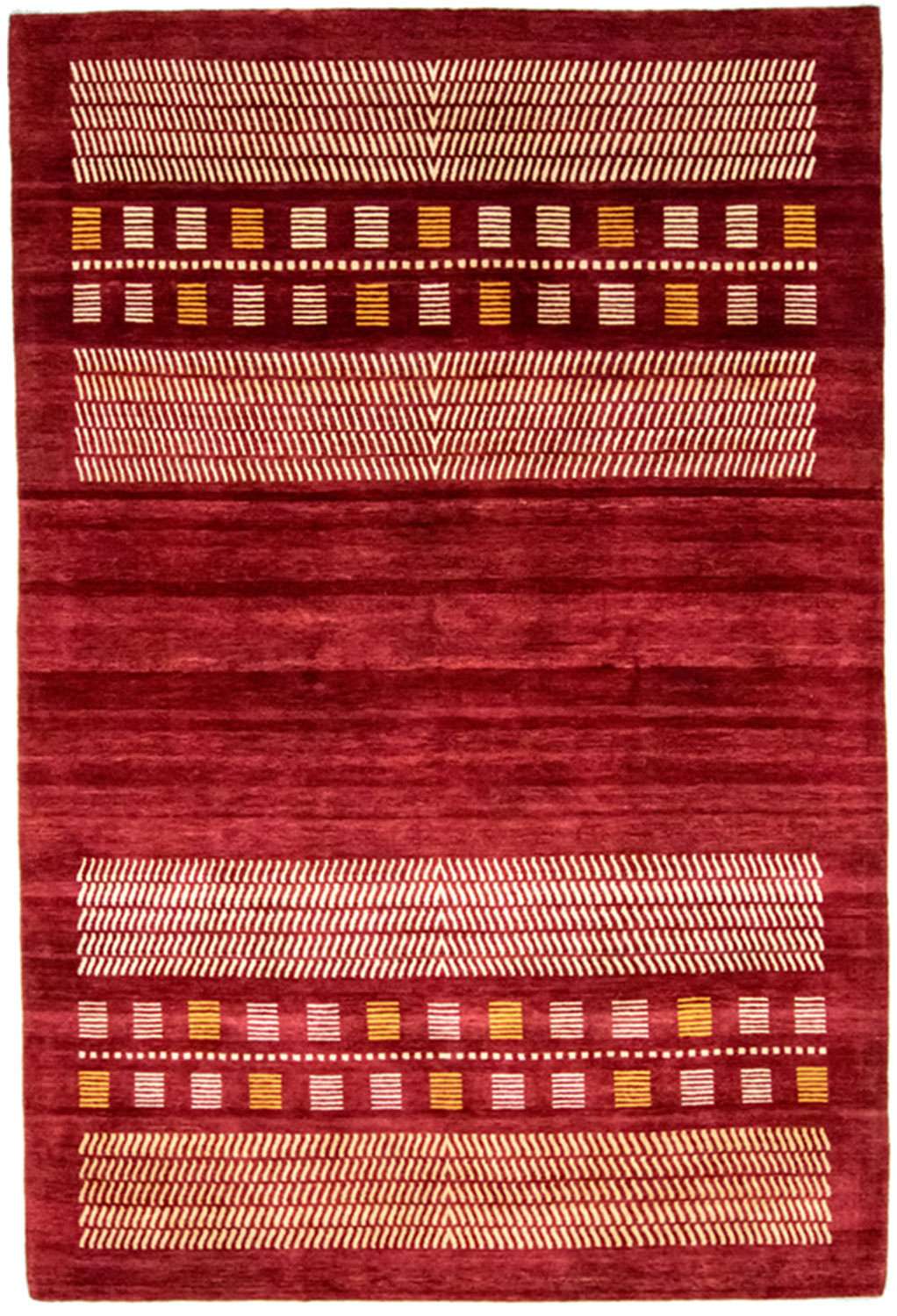 Gabbeh Rug - Loribaft Perser - 300 x 198 cm - red
