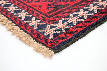 Belutsch Rug - 136 x 76 cm - red