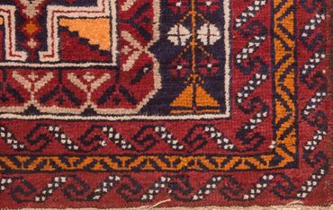 Belutsch Rug - 126 x 77 cm - multicolored