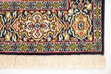 Silk Rug - Kashmir Silk - 157 x 93 cm - multicolored