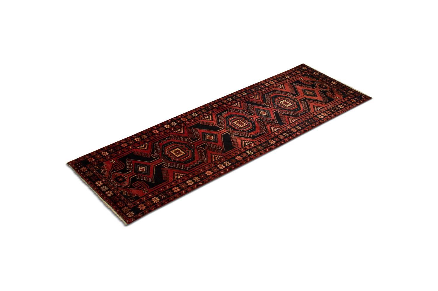 Runner Perser Rug - Nomadic - 295 x 95 cm - red