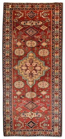 Runner Perser Rug - Nomadic - 329 x 138 cm - red