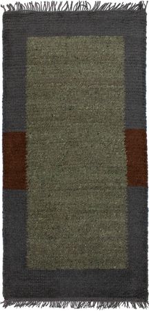 Nepal Rug - 140 x 70 cm - grey