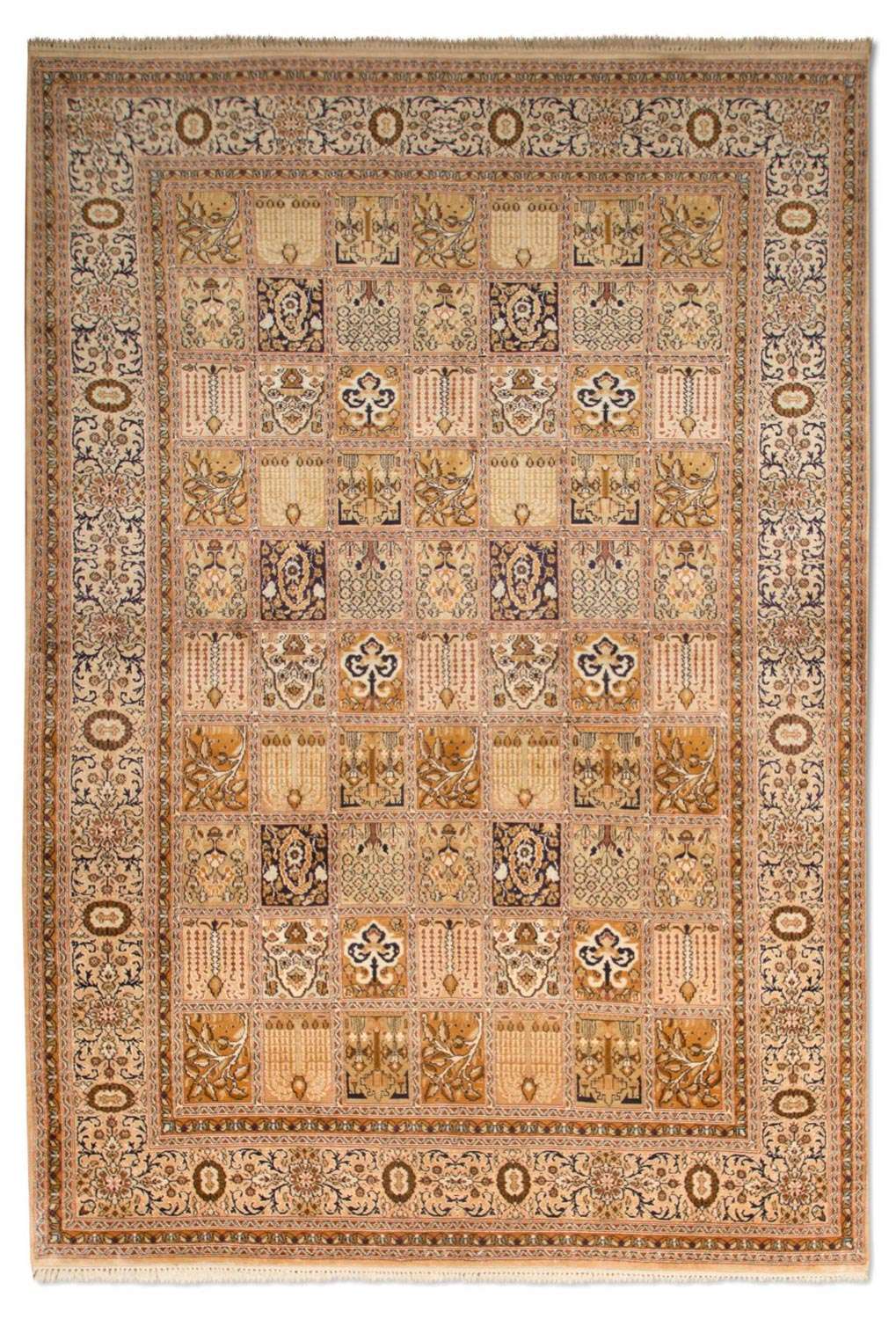 Silk Rug - Kashmir Silk - 240 x 157 cm - beige