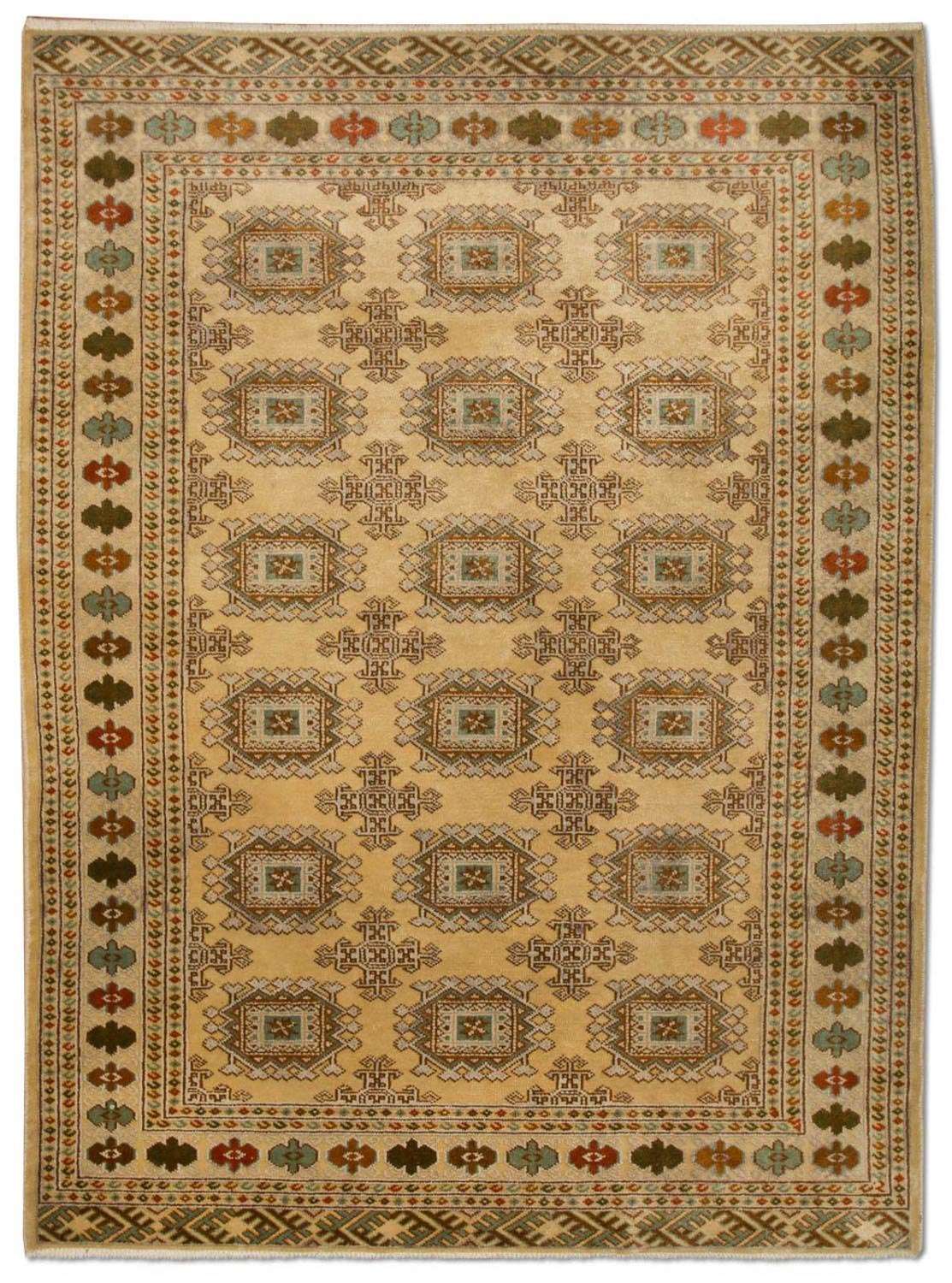 Turkaman Rug - 184 x 126 cm - beige