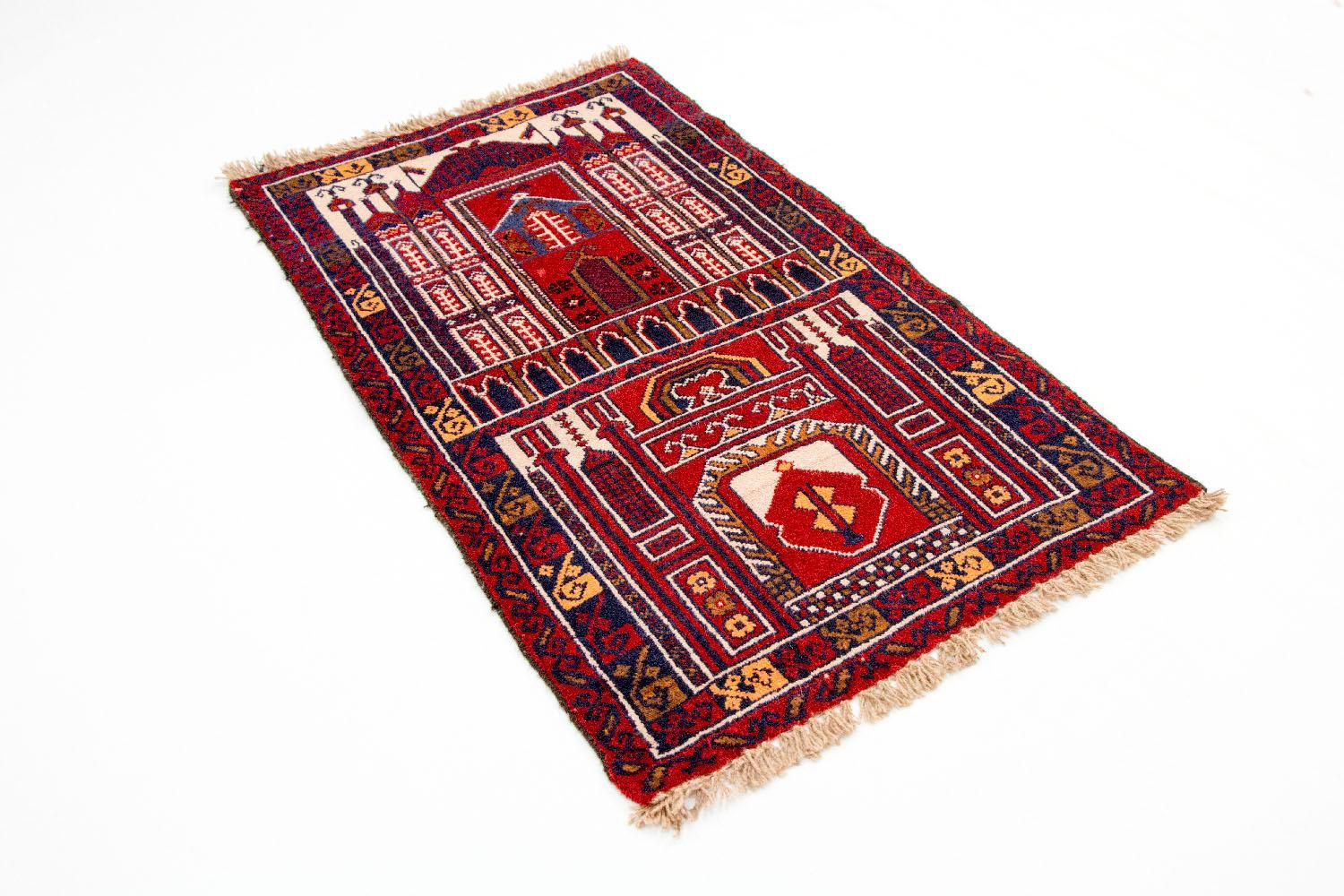 Belutsch Rug - 127 x 77 cm - multicolored