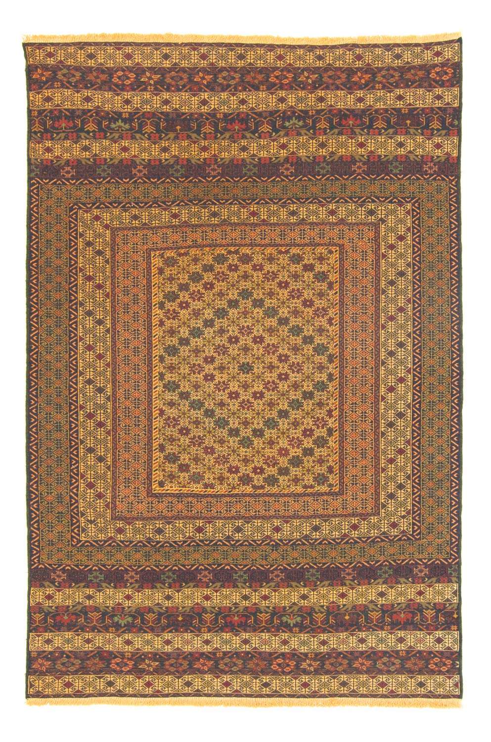 Kelim Rug - Oriental - 198 x 137 cm - multicolored