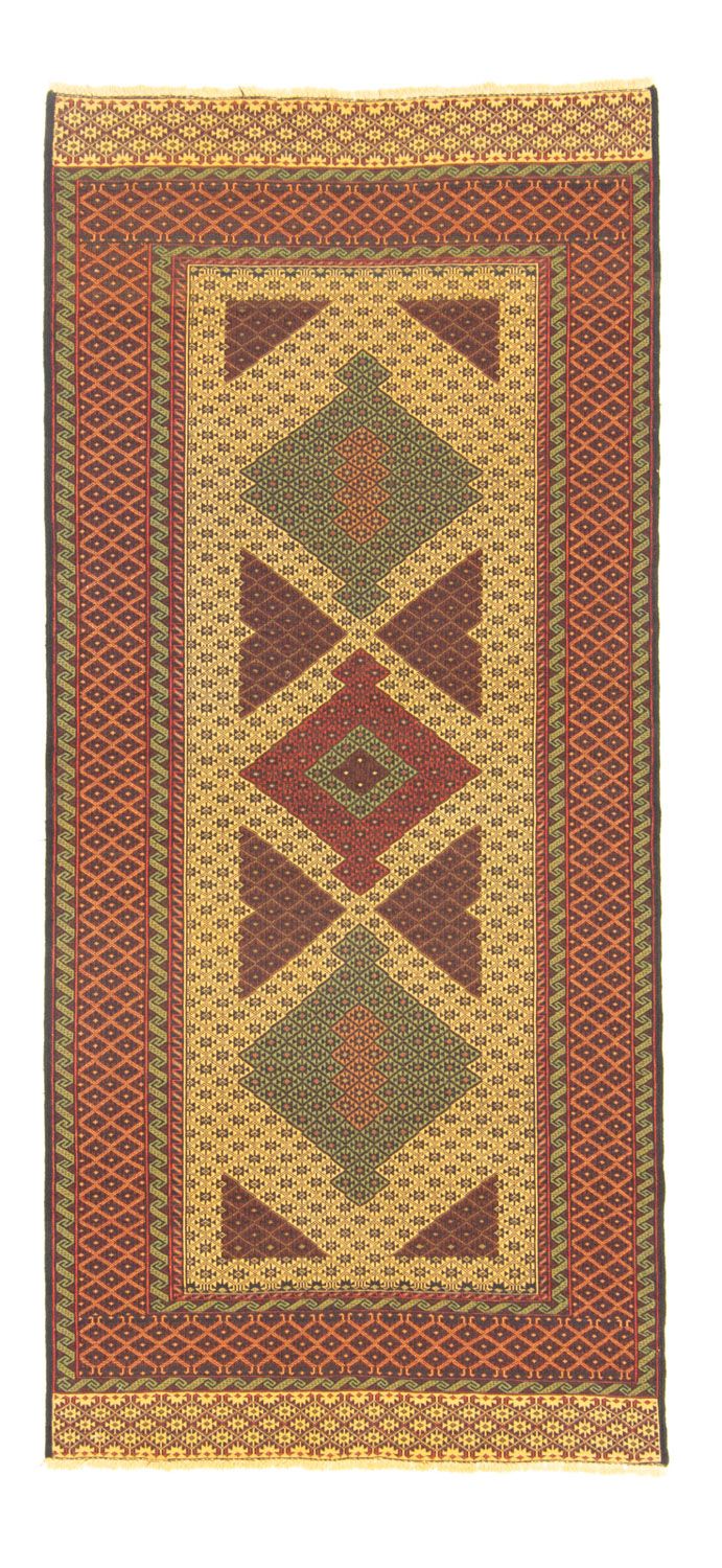 Runner Kelim Rug - Oriental - 188 x 85 cm - orange