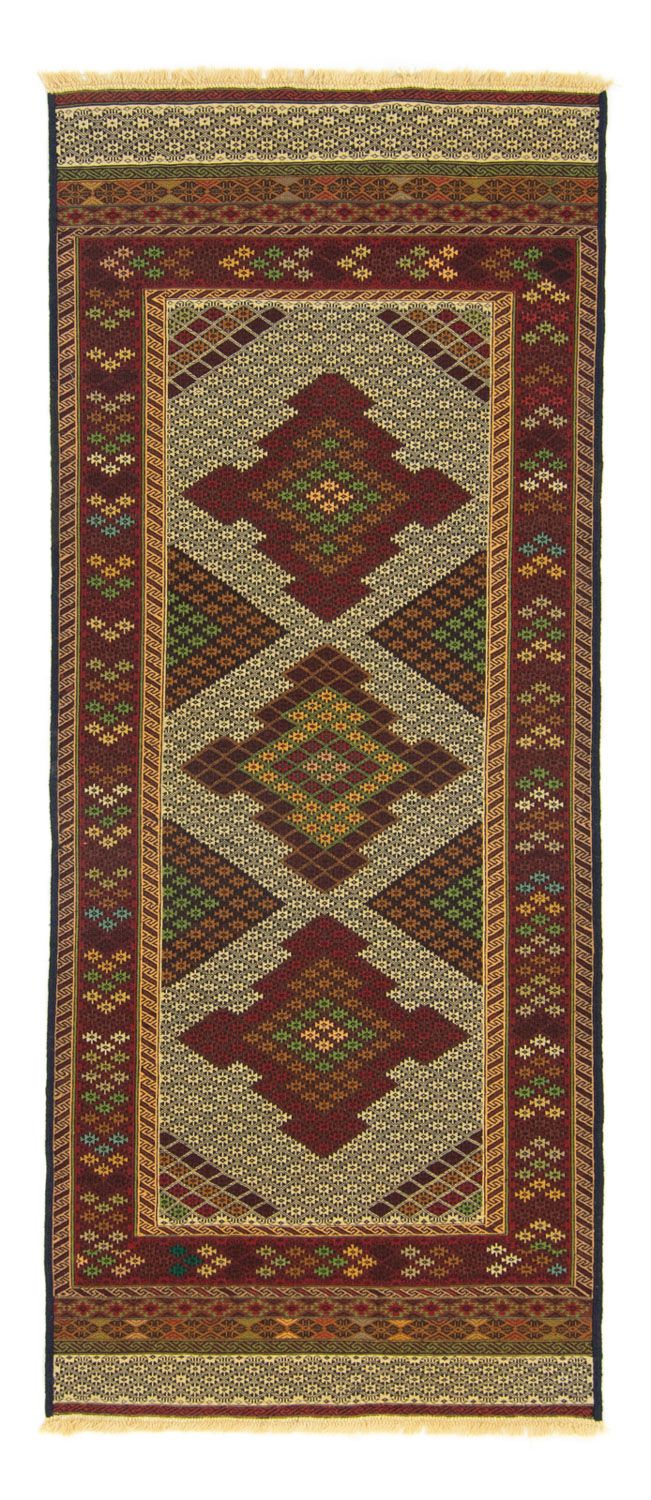 Runner Kelim Rug - Oriental - 208 x 85 cm - beige