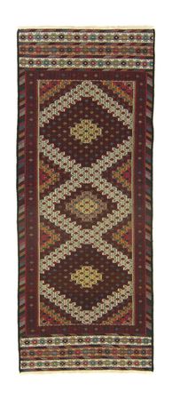 Runner Kelim Rug - Oriental - 190 x 75 cm - brown