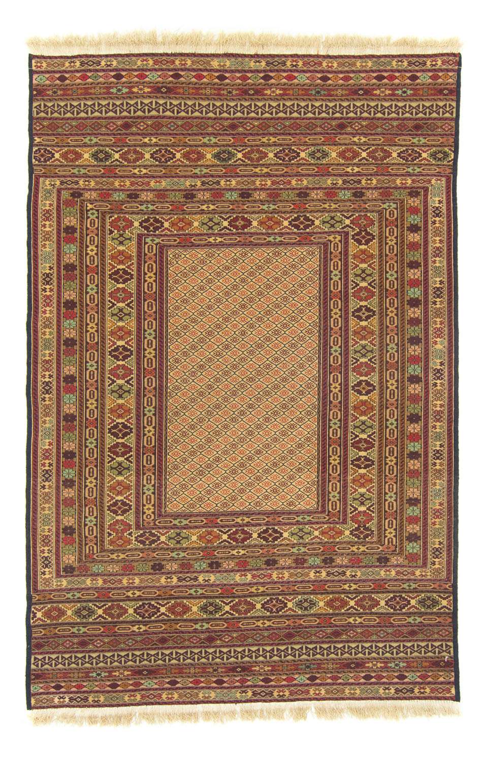 Kelim Rug - Oriental - 189 x 130 cm - brown
