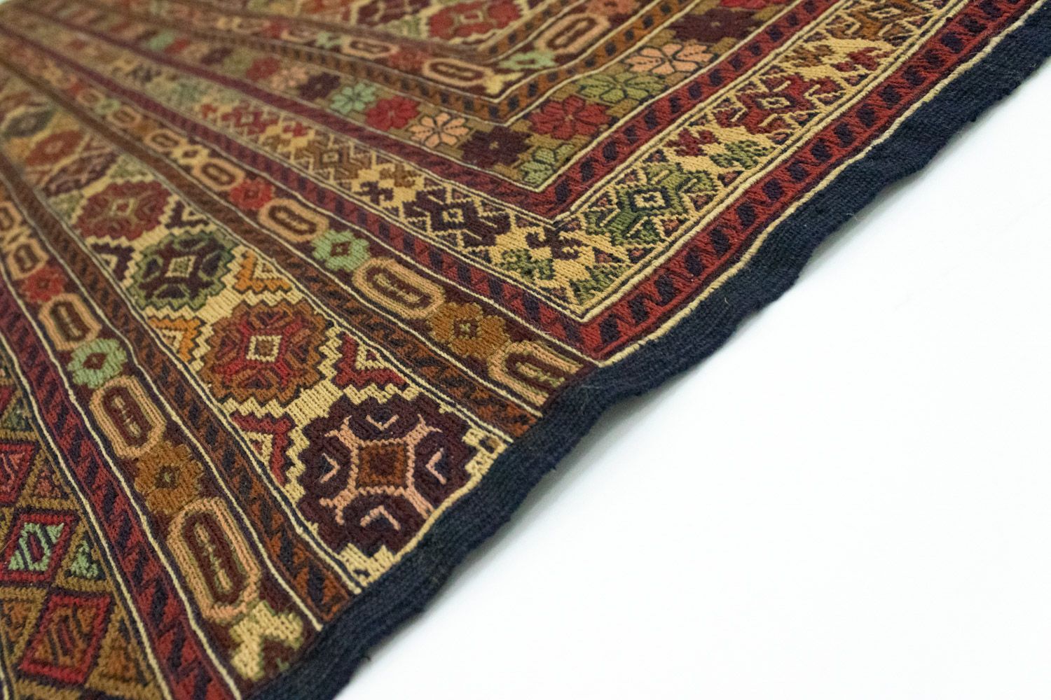 Kelim Rug - Oriental - 189 x 130 cm - brown