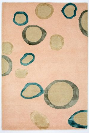 Designer Rug - 181 x 121 cm - beige