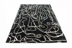 Designer Rug - 243 x 152 cm - blue