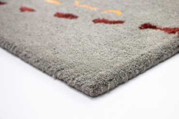 Designer Rug - 242 x 155 cm - brown