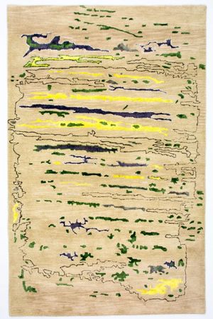 Designer Rug - 243 x 153 cm - multicolored