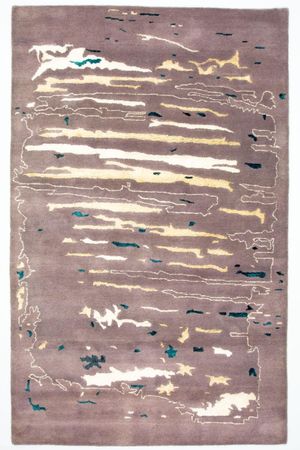 Designer Rug - 243 x 153 cm - brown