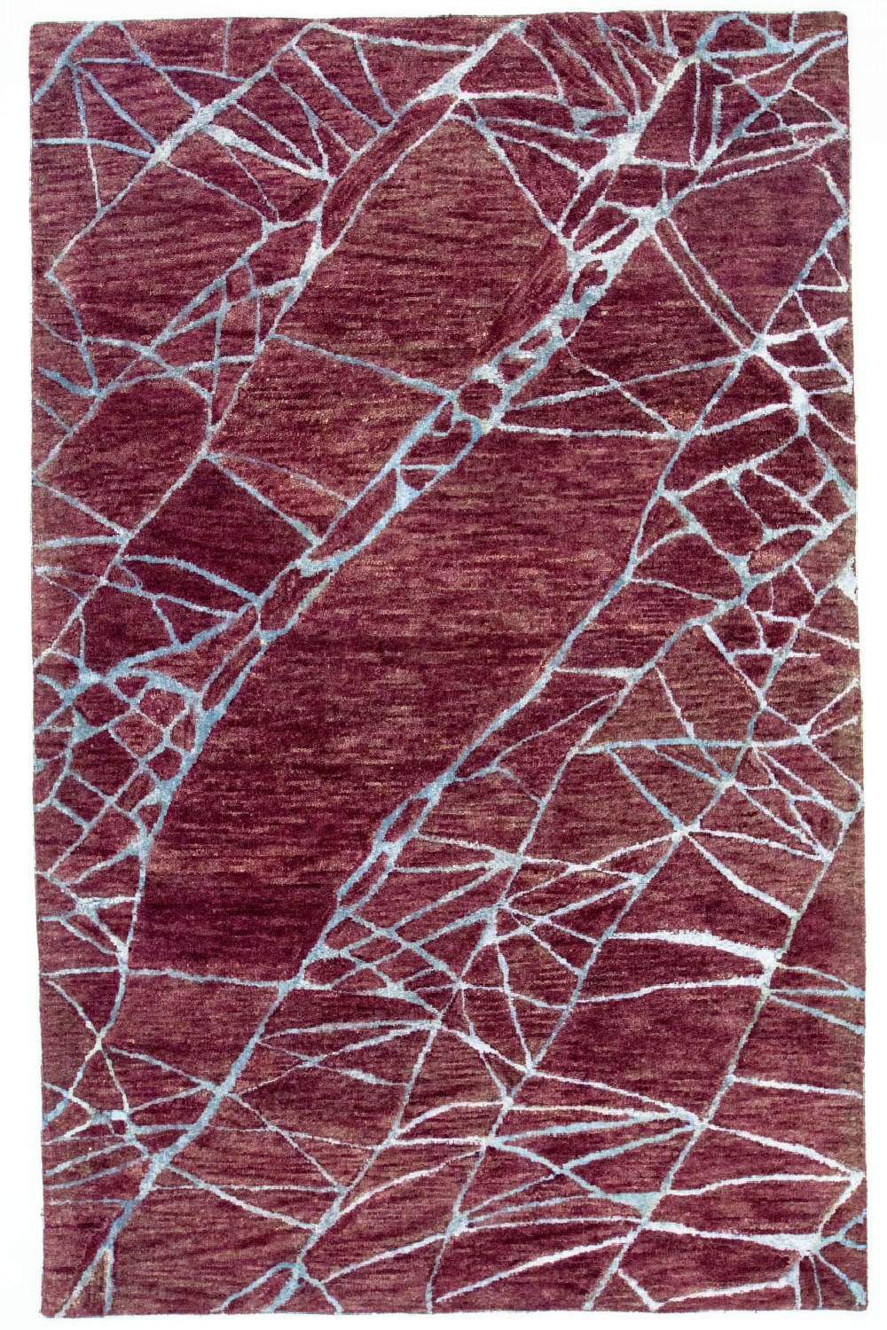 Designer Rug - 245 x 153 cm - brown