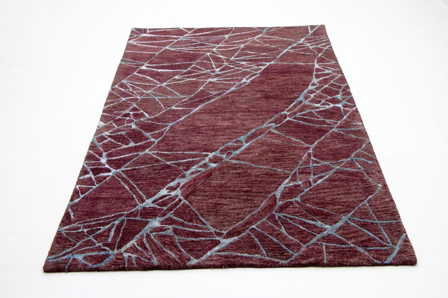 Designer Rug - 245 x 153 cm - brown