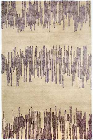 Designer Rug - 241 x 153 cm - beige