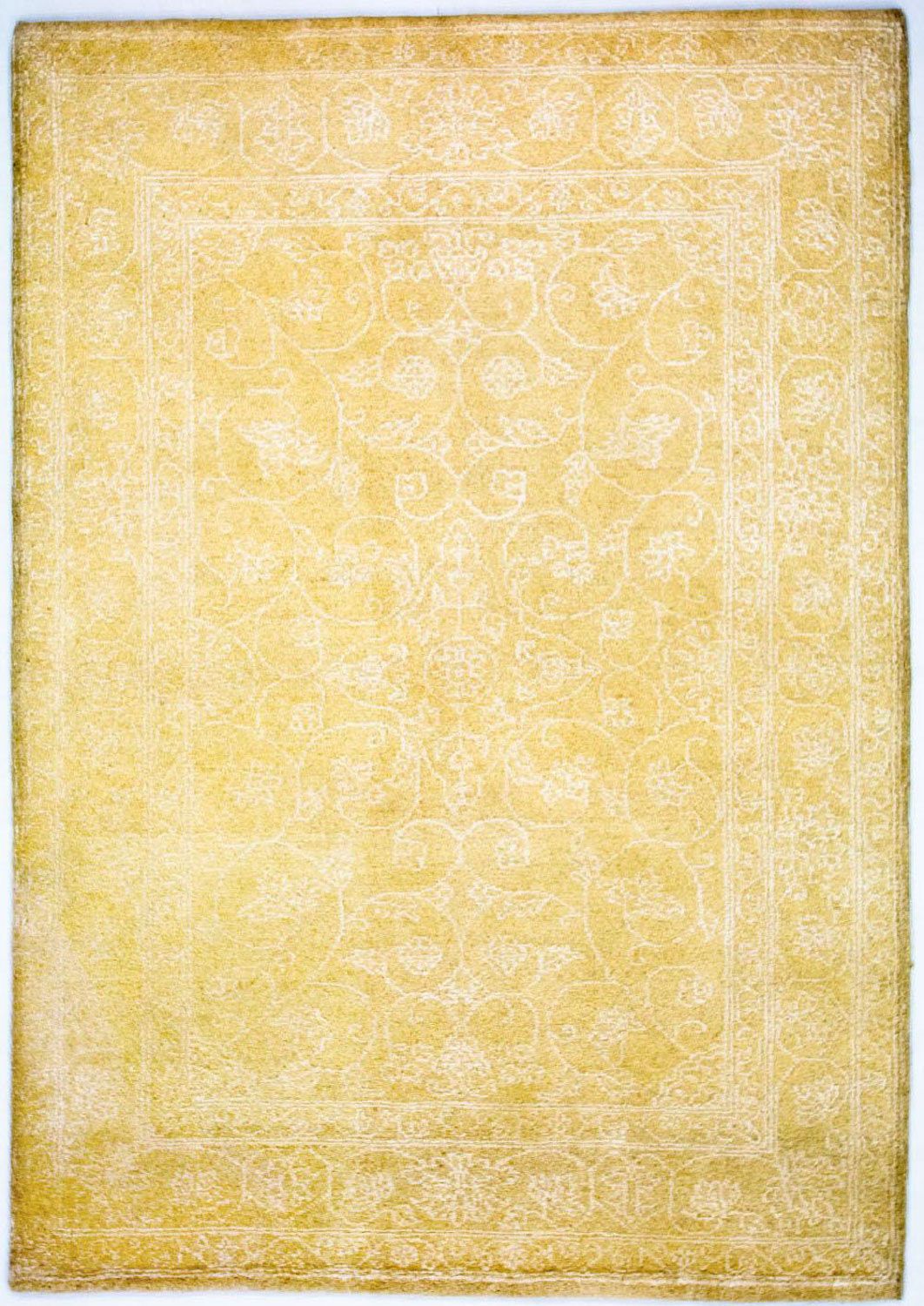 Designer Rug - 202 x 140 cm - gold