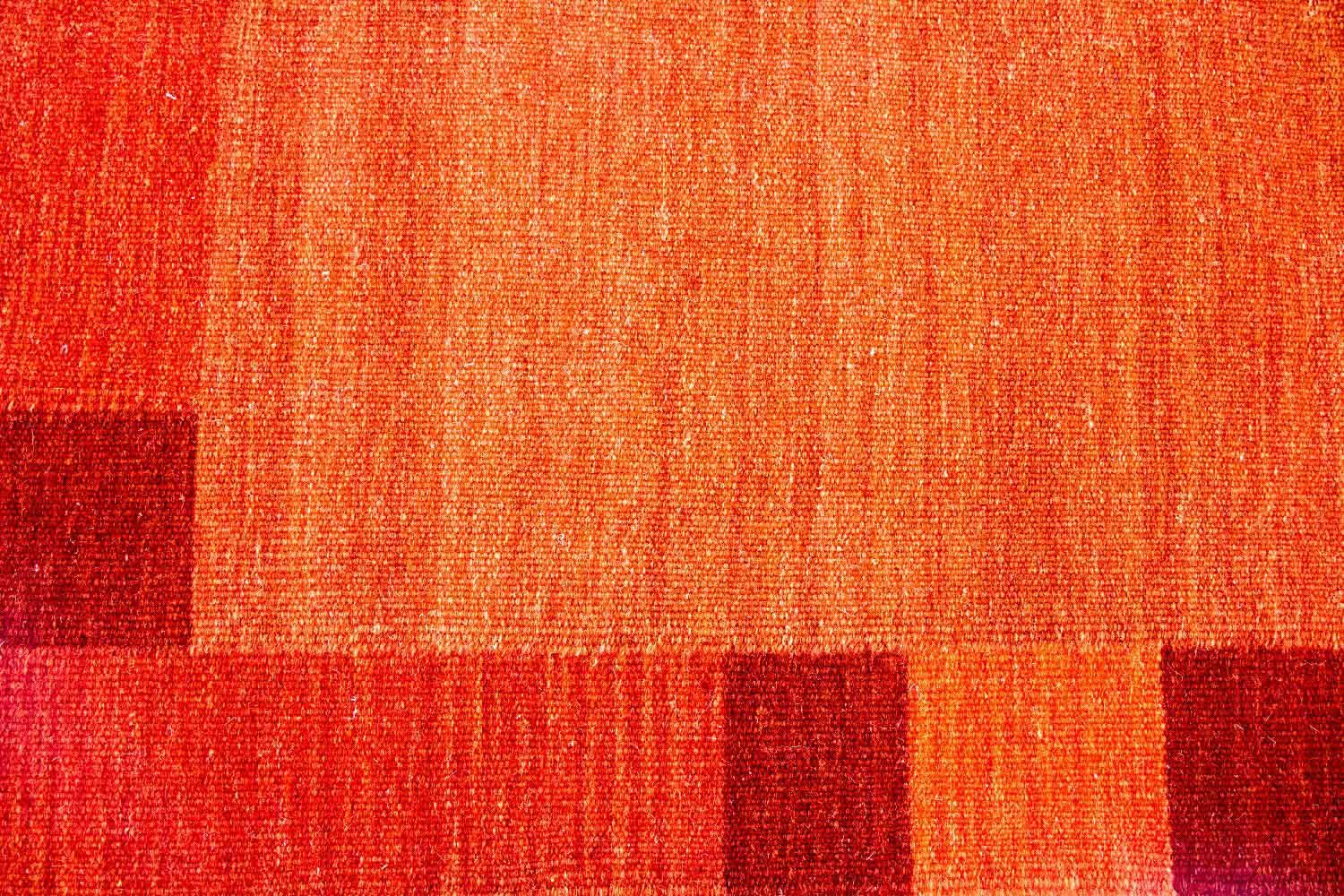 Kelim Rug - Trendy - 202 x 143 cm - orange