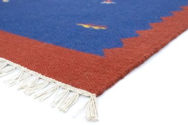 Kelim Rug - Trendy - 180 x 120 cm - blue