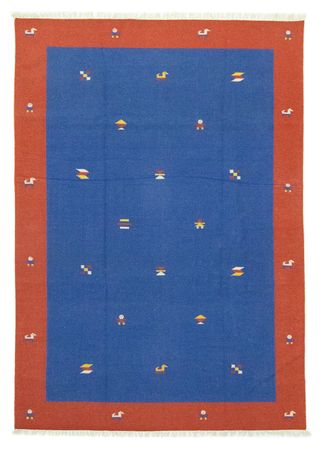 Kelim Rug - Trendy - 300 x 200 cm - blue